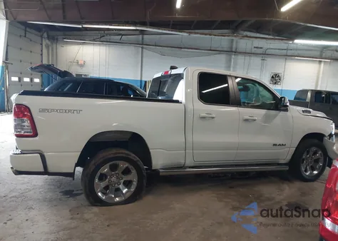 2022 Ram 1500 Big Horn Quad Cab 4X4 6'4 Box from USA, damaged, VIN 1C6SRFBT2NN161749